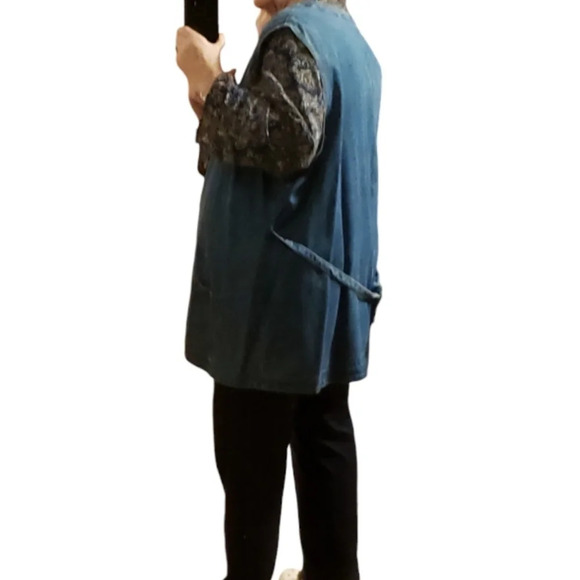 Cherokee Denim Vest Tunic. Size 26/28 - Picture 2 of 9